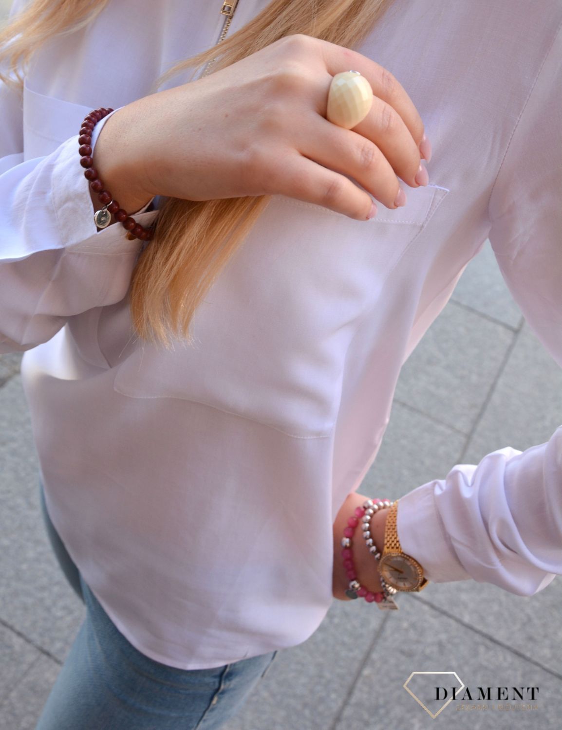 Bransoletka na gumce Ti Sento 'Bordowe kamienie' ✓Wymarzony prezent dla mamy ✓ Srebrne bransoletki w sklepie zegarki-diament.pl✓ Autoryzowany sklep✓ Kurier Gratis 24h✓ Gwarancja najniższej ceny 11.jpg